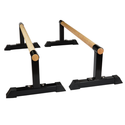 Holz-Parallettes – extra lang | StreetGains®