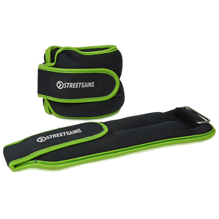 Handgelenk- und Fußgelenkgewichte 2 kg | StreetGains®