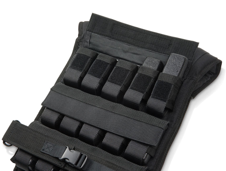 Gewichtsweste 30 kg Schwarz – inklusive Gewichte | StreetGains®