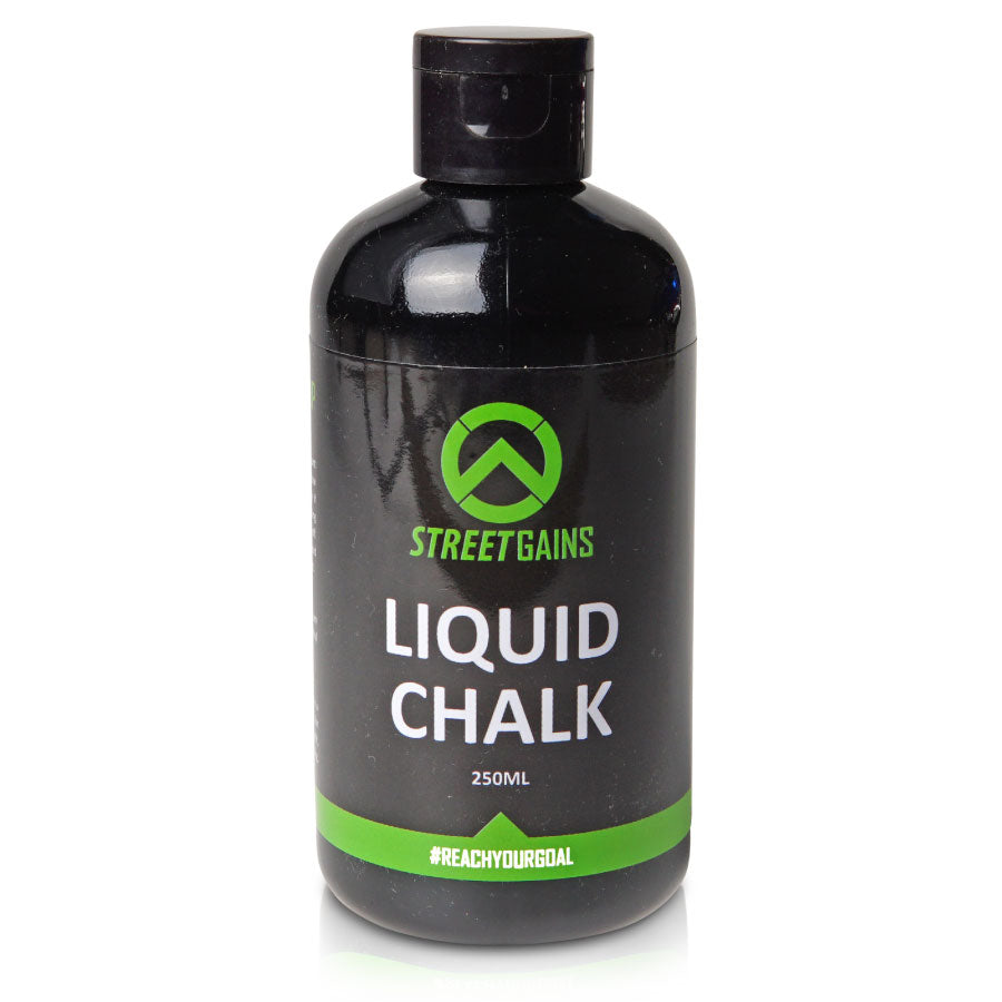 StreetGains® Liquid Chalk 250ML – Liquid Magnesium for Maximum Grip and Clean Training