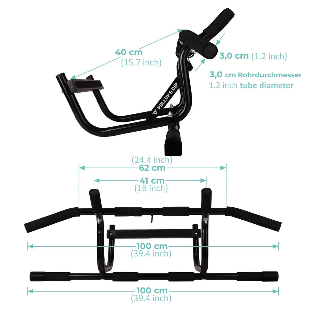 Barre de traction pour cadre de porte | Pullup & Dip®