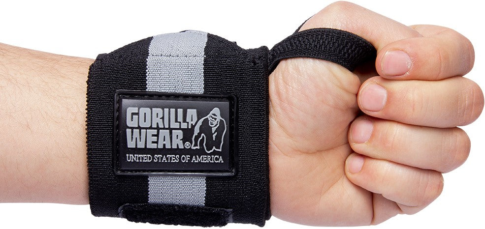 Protège-poignets ULTRA noir/gris | Gorilla Wear®