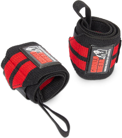 Handgelenkbandagen PRO Schwarz/Rot | Gorilla Wear®