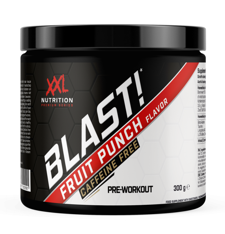 Blast! Pre Workout koffeinfrei 300 g | XXL Nutrition®