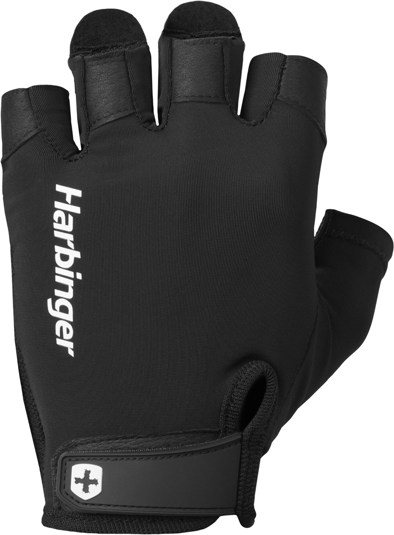 Pro 2.0 Unisex Fitness Gloves - Black | Harbinger®