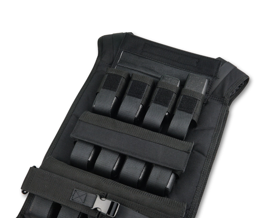 Gewichtsweste 40 kg Schwarz – inklusive Gewichte | StreetGains®