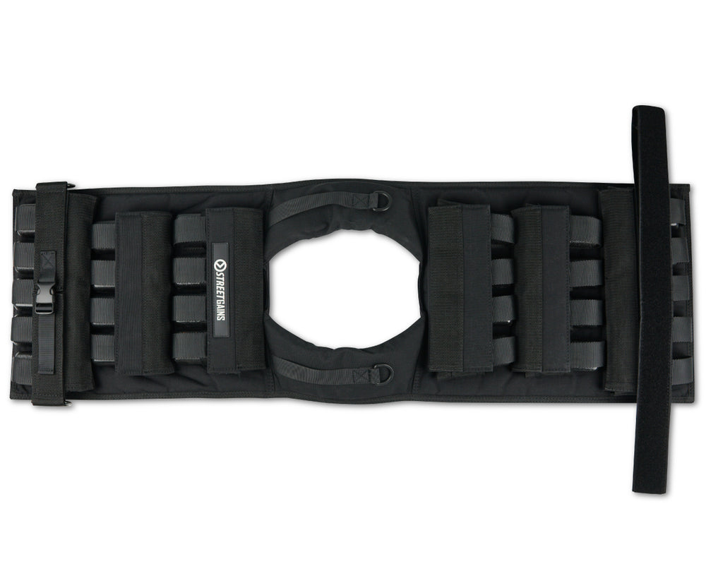 Gewichtsweste 40 kg Schwarz – inklusive Gewichte | StreetGains®