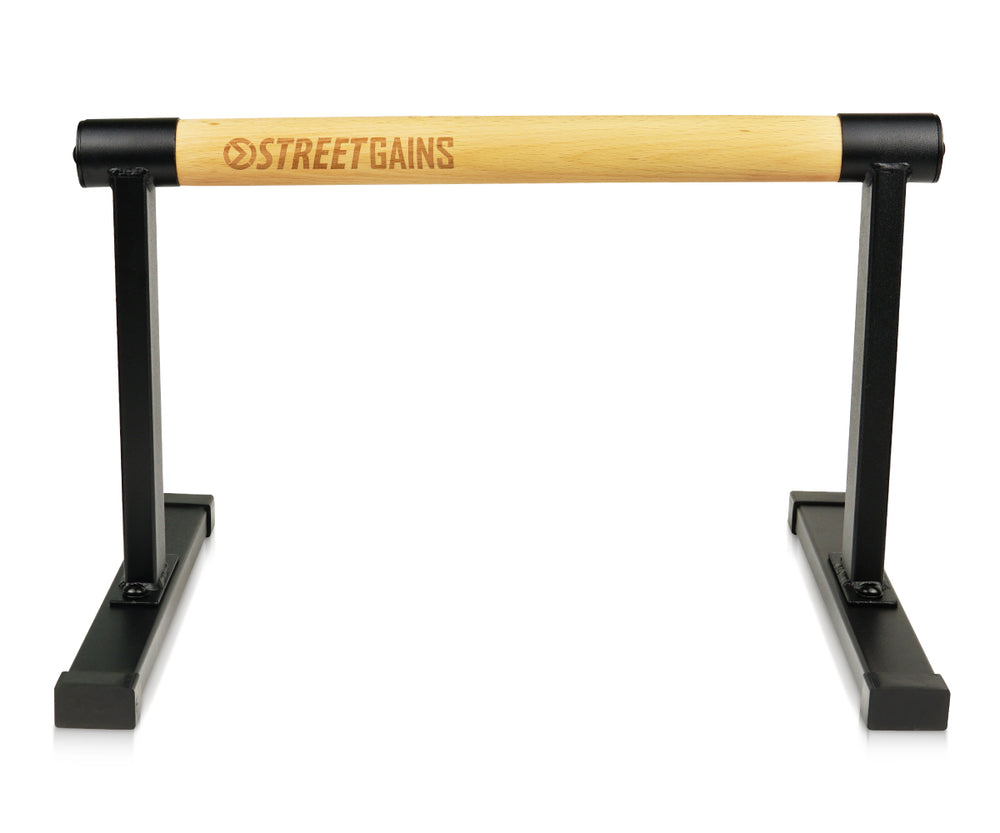 Houten Parallettes - Medium | StreetGains®