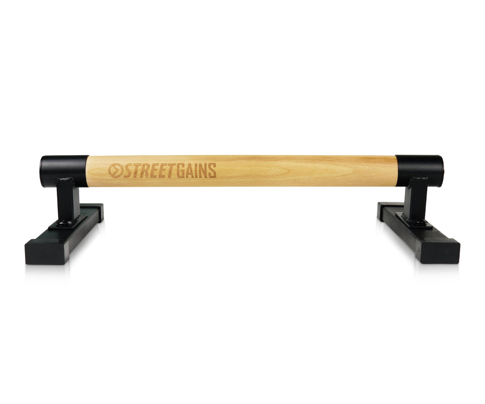 Holz-Parallettes – niedrig | StreetGains®