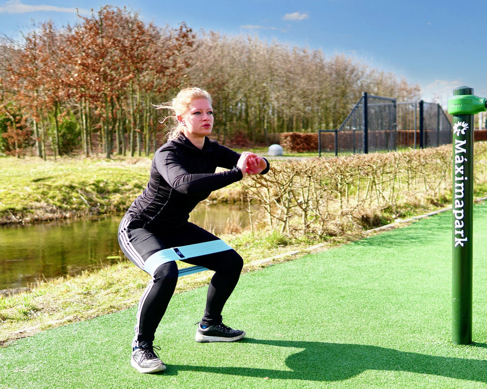 Stoff-Booty-Bänder-Set – Widerstandsbänder – Inklusive Aufbewahrungstasche | StreetGains®