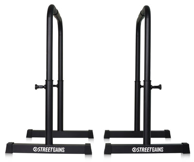 Verstellbare Fitness Equalizer Dip Bars | StreetGains®