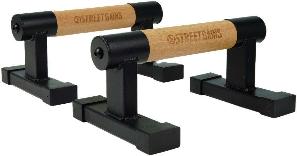 Barres de pompes en bois | StreetGains®