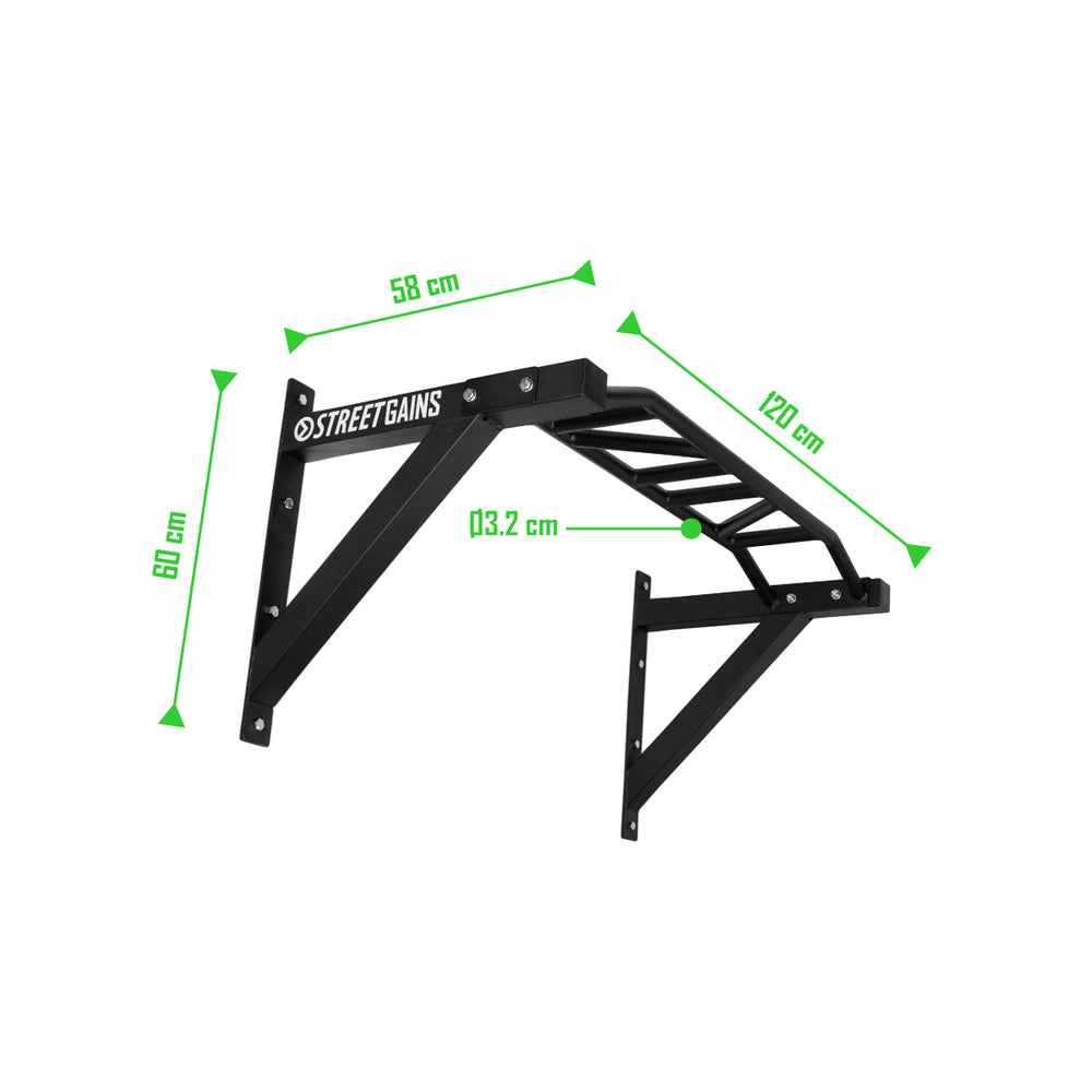 Barre de traction multiprise | StreetGains®