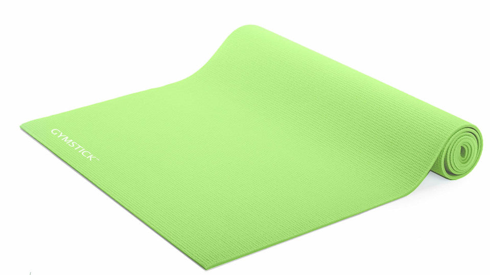 Fitness-Yogamatte Lime 4 mm | Gymstick®