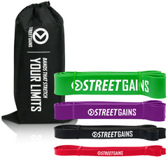 Muscle Up Pack - Resistance Fitness Bands - Inclusief Draagtas | StreetGains®